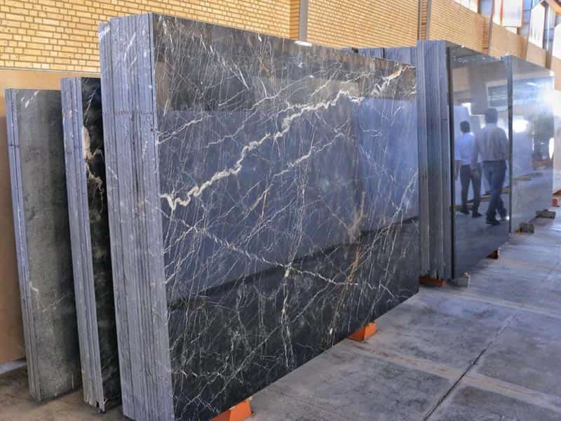 سنگ اسلب مشکی آب گرم + قیمت کارخانه